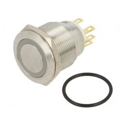 Comutator Anti-Vandalism SPDT 3A/220VAC IP65 | Electronic-mag.ro | Componente Electronice