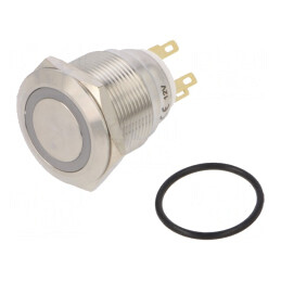 Comutator Anti-Vandalism SPDT 3A/220VAC 5A/24VDC IP65 | Electronic-mag.ro | Componente Electronice