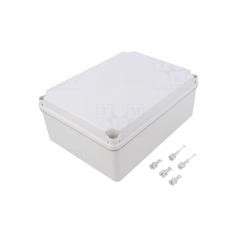 Carcasă universală gri deschis 185x245x95mm | Electronic-mag.ro | Componente Electronice