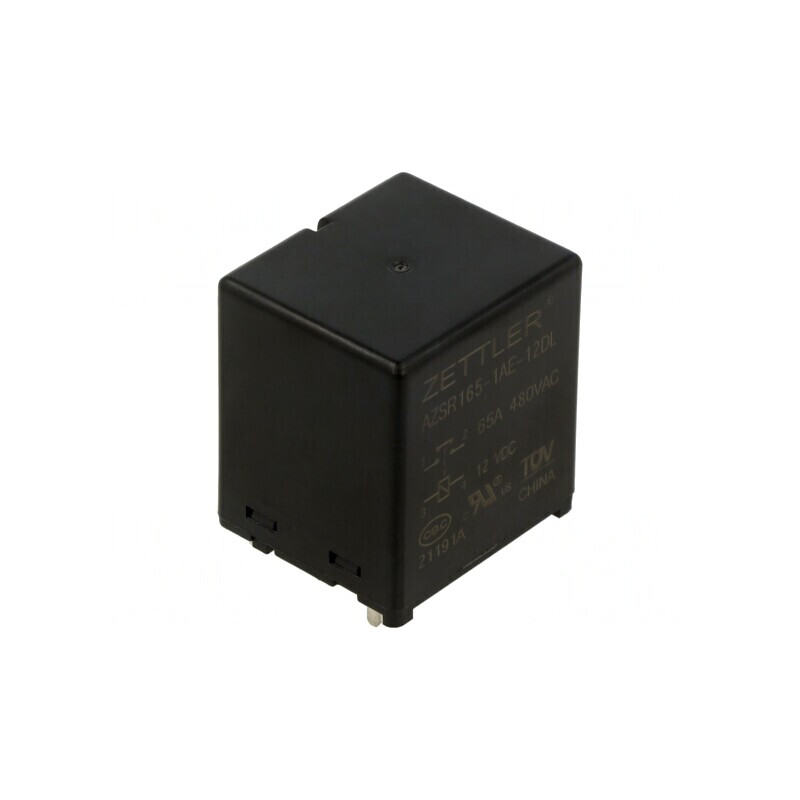 Releu Electromagnetic de Putere SPST-NO 12VDC 65A | Electronic-mag.ro | Componente Electronice