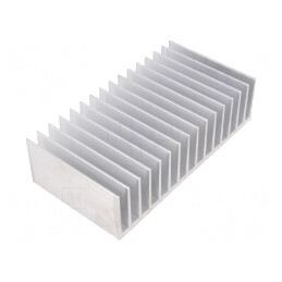Radiator extrudat cu aripioare 100x190,5x50mm brut | Electronic-mag.ro | Componente Electronice