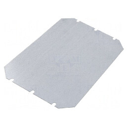 Placă de montare oţel 170x270x1.5mm Serie CAB | Electronic-mag.ro | Componente Electronice