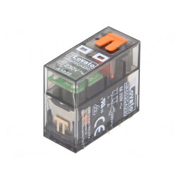 Releu Electromagnetic DPDT 230VAC 8A Cu Soclu | Electronic-mag.ro | Componente Electronice