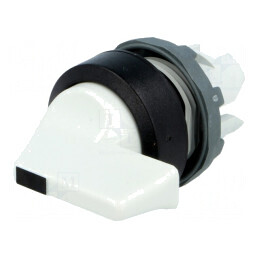 Comutator Rotativ 22mm 2 Pozitii Gri | Electronic-mag.ro | Componente Electronice