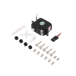 Servomecanism Analogic 180° 4,8-6VDC Plastic | Electronic-mag.ro | Componente Electronice