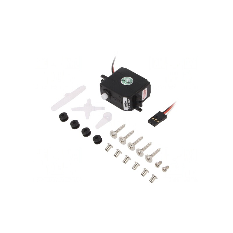 Servomecanism Analogic 180° 4,8-6VDC Plastic | Electronic-mag.ro | Componente Electronice Servomecanism Analogic 180° 4,8-6VDC Plastic | Electronic-mag.ro | Componente Electronice