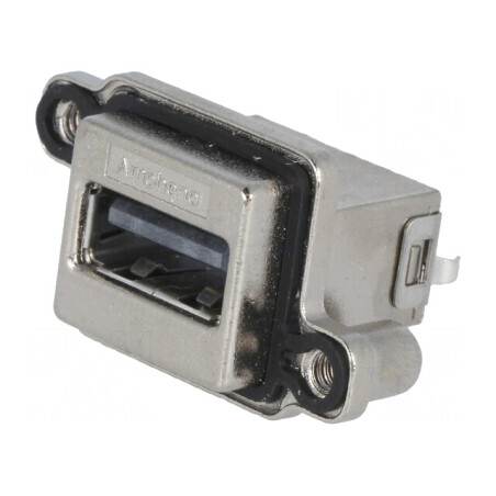 Soclu USB A pentru montare pe panou | Electronic-mag.ro | Componente Electronice
