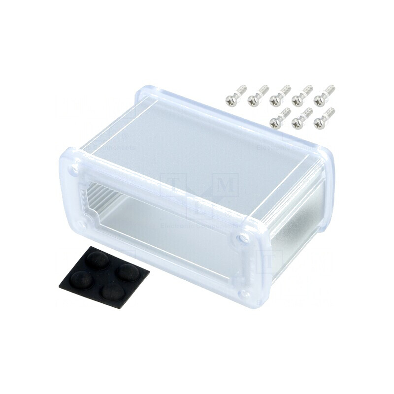 Carcasă Universală din Aluminiu 115,1mm x 69mm x 51,6mm | Electronic-mag.ro | Componente Electronice