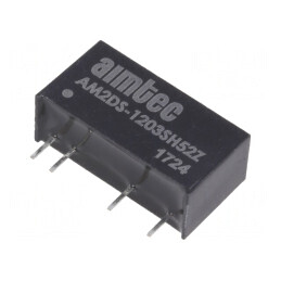 Convertor DC/DC 2W 12V la 3.3V 500mA | Electronic-mag.ro | Componente Electronice