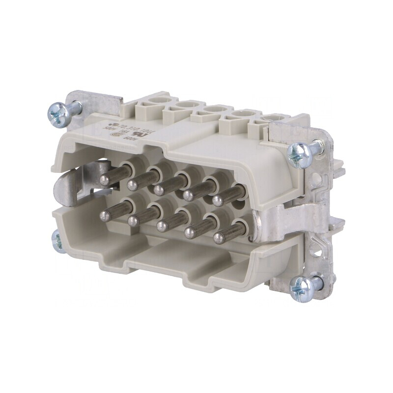 Conector HDC Tată 10-Pin 10-Inserturi | Electronic-mag.ro | Componente Electronice