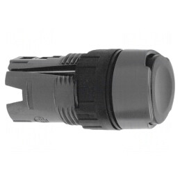Comutator Apăsare 16mm Negru | Electronic-mag.ro | Componente Electronice