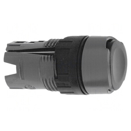 Comutator Apăsare 16mm Negru | Electronic-mag.ro | Componente Electronice
