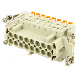 Conector HDC Inserturi Mamă 16A 16PIN | Electronic-mag.ro | Componente Electronice