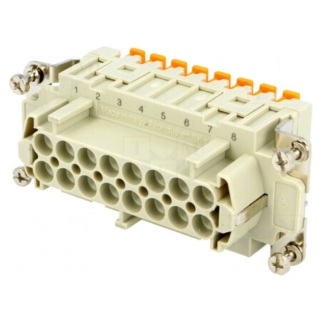 Conector HDC Inserturi Mamă 16A 16PIN | Electronic-mag.ro | Componente Electronice