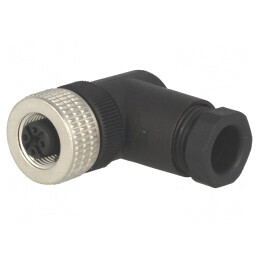 Mufă M12 5 PIN mamă DeviceNet CANopen IP67 | Electronic-mag.ro | Componente Electronice