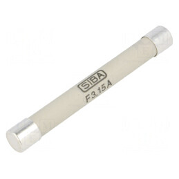 Siguranță Ceramica 3,15A 3kVAC Ardere Rapidă | Electronic-mag.ro | Componente Electronice