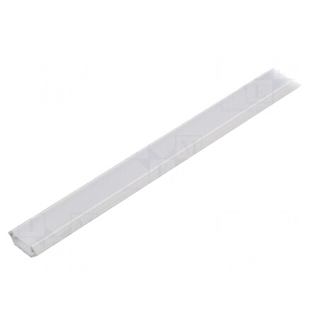 Profil LED Alb Laptoasă 1m Aluminiu Unghi | Electronic-mag.ro | Componente Electronice
