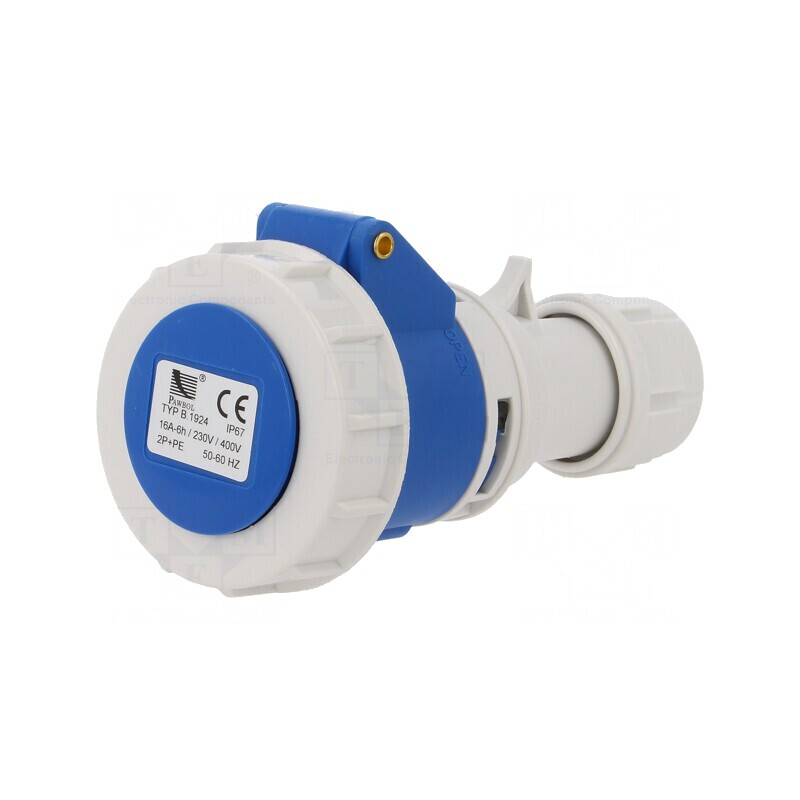 Conector Alimentare AC Mufă Mamă 16A 400VAC IP67 | Electronic-mag.ro | Componente Electronice Conector Alimentare AC Mufă Mamă 16A 400VAC IP67 | Electronic-mag.ro | Componente Electronice