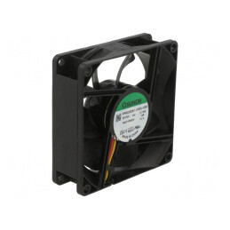 Ventilator axial DC 24V 80x80x25mm 102m3/h 45,5dBA cu rulment | Electronic-mag.ro | Componente Electronice