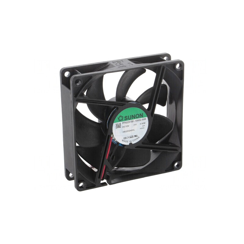 Ventilator DC Axial 12V 92x92mm | Electronic-mag.ro | Componente Electronice