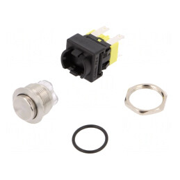 Comutator Anti-Vandalism DPDT 16A 250VAC IP65 ON-OFF | Electronic-mag.ro | Componente Electronice