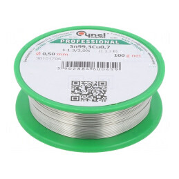 Sârmă de Lipit Fără Plumb 0,5mm 100g Bobină | Electronic-mag.ro | Componente Electronice