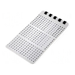 Kit Etichete Autoadezive Cablu 6,5mm | Electronic-mag.ro | Componente Electronice