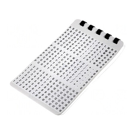 Kit Etichete Autoadezive Cablu 6,5mm | Electronic-mag.ro | Componente Electronice