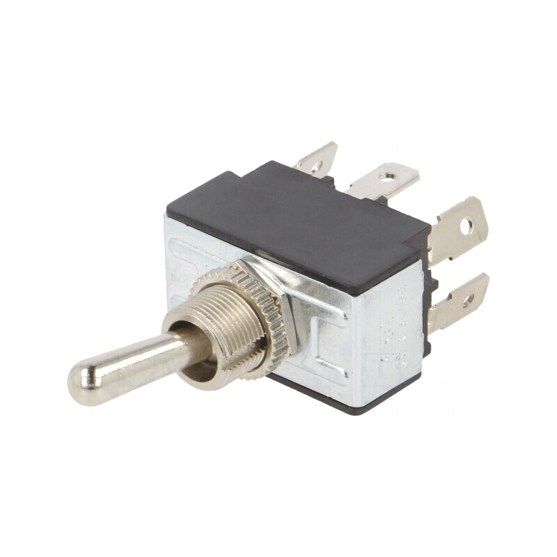 Comutator basculant DPDT ON-ON 21A 14VDC | Electronic-mag.ro | Componente Electronice