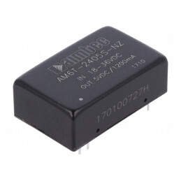 Convertor DC/DC 6W 18-36V la 5V 1.2A DIP24 | Electronic-mag.ro | Componente Electronice