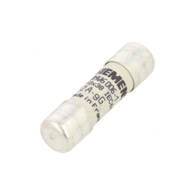 Siguranță industrială gG 12A 500VAC 10x38mm SENTRON | Electronic-mag.ro | Componente Electronice