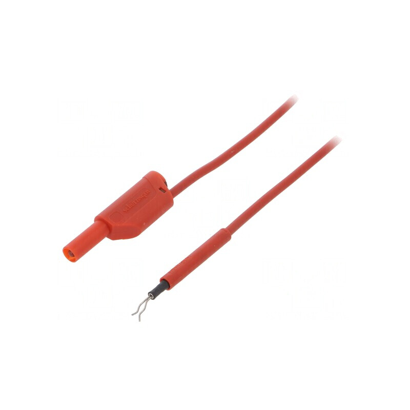 Cablu de măsurare 19A cu mufă banană 4 mm | Electronic-mag.ro | Componente Electronice