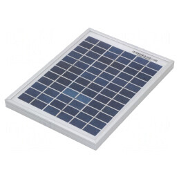 Celulă Fotovoltaică Policristalină 5W 251x186x17mm | Electronic-mag.ro | Componente Electronice