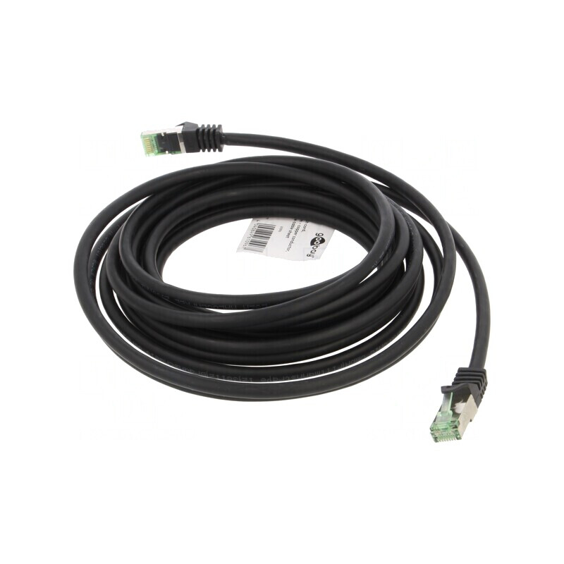 Patch cord S/FTP Cat 8.1 LSZH Negru 5m | Electronic-mag.ro | Componente Electronice Patch cord S/FTP Cat 8.1 LSZH Negru 5m | Electronic-mag.ro | Componente Electronice
