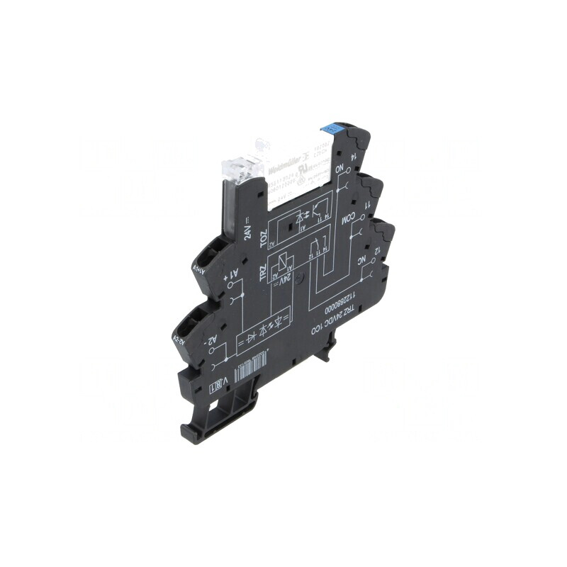 Releu Intermediar SPDT 24VDC 6A pentru Șină DIN | Electronic-mag.ro | Componente Electronice
