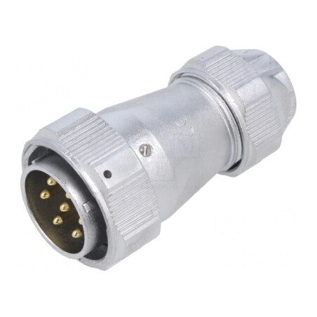 Mufă Tată IP67 7 PIN 25A Lipire pe Cablu | Electronic-mag.ro | Componente Electronice