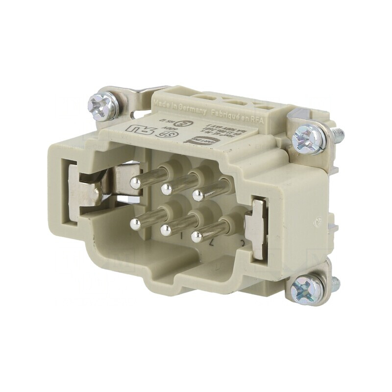 Conector HDC Han E® 6 PIN 6 PE | Electronic-mag.ro | Componente Electronice