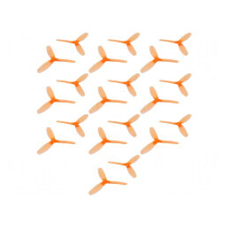 Set Elice 3 Pale Ø5 Portocalii CW/CCW (20 buc) | Electronic-mag.ro | Componente Electronice