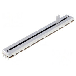 Potentiometru Glisant 10kΩ 500mW THT Logaritmic 200VAC | Electronic-mag.ro | Componente Electronice