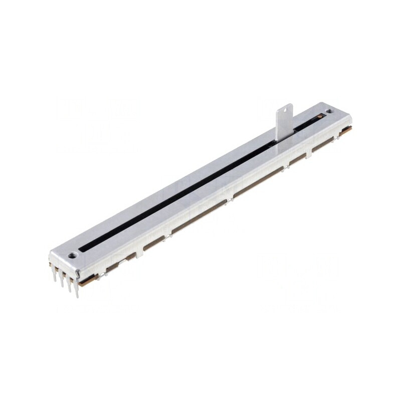 Potentiometru Glisant 10kΩ 500mW THT Logaritmic 200VAC | Electronic-mag.ro | Componente Electronice