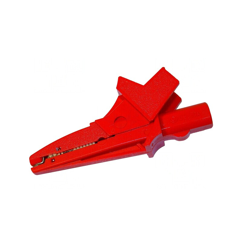 Bornă crocodil roșie 20A cu izolație | Electronic-mag.ro | Componente Electronice Bornă crocodil roșie 20A cu izolație | Electronic-mag.ro | Componente Electronice