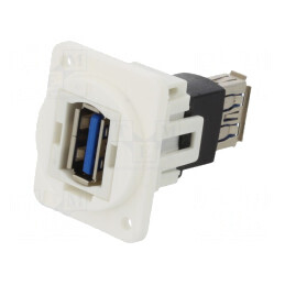 Adaptor USB A FT USB 3.0 Plastic CP30205NXW | Electronic-mag.ro | Componente Electronice