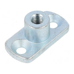 Flanșă Filetată din Oțel Zincat M12 30x24x60mm | Electronic-mag.ro | Componente Electronice