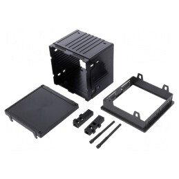 Carcasă panou 96x96x75 mm ABS policarbonat PPO | Electronic-mag.ro | Componente Electronice
