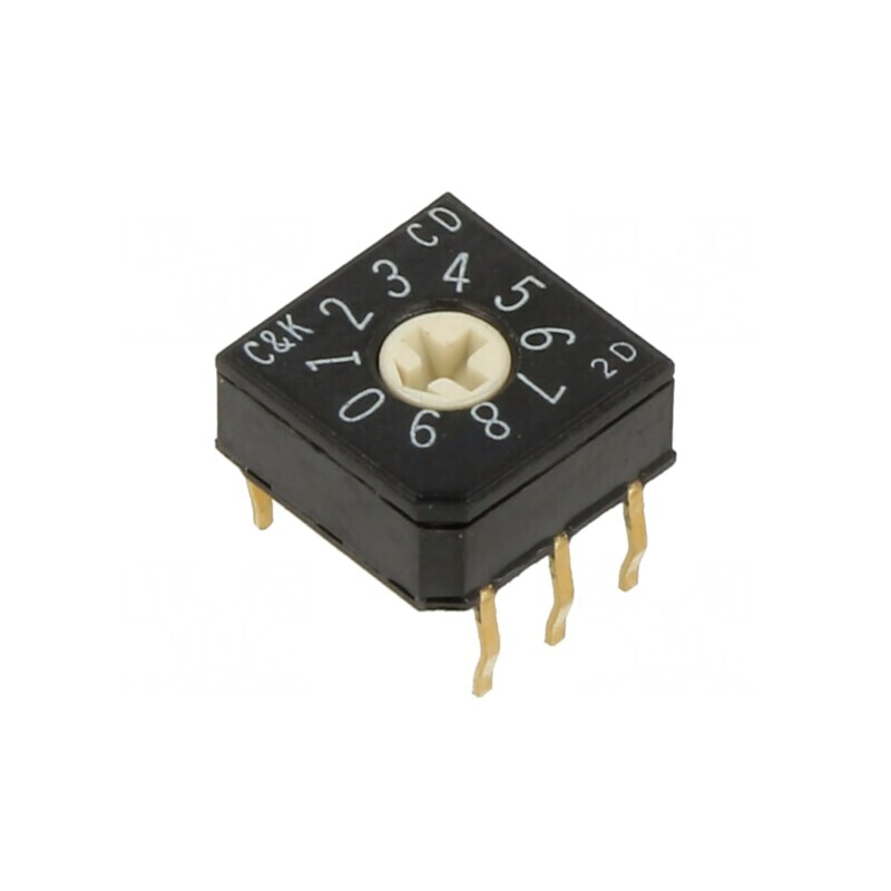 Întrerupător codificare DEC/BCD 10 Poz THT 50mΩ | Electronic-mag.ro | Componente Electronice Întrerupător codificare DEC/BCD 10 Poz THT 50mΩ | Electronic-mag.ro | Componente Electronice