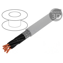 Cablu ÖLFLEX CLASSIC 115 CY 25x0.5mm2 PVC Gri 300V 500V | Electronic-mag.ro | Componente Electronice