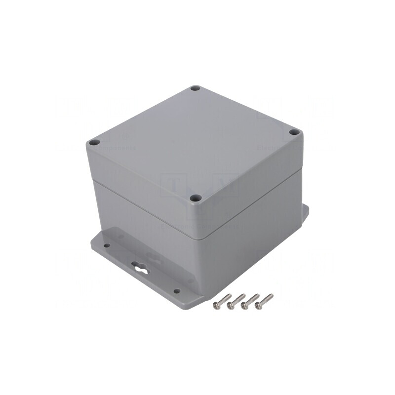 Carcasă Universală cu Lame de Fixare 120x120x90mm | Electronic-mag.ro | Componente Electronice
