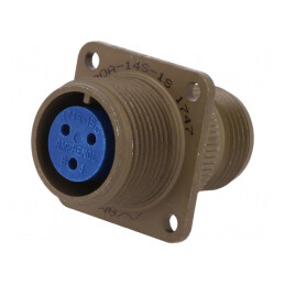 Conector Circular din Aluminiu 14S 97-3100A-14S-1S | Electronic-mag.ro | Componente Electronice