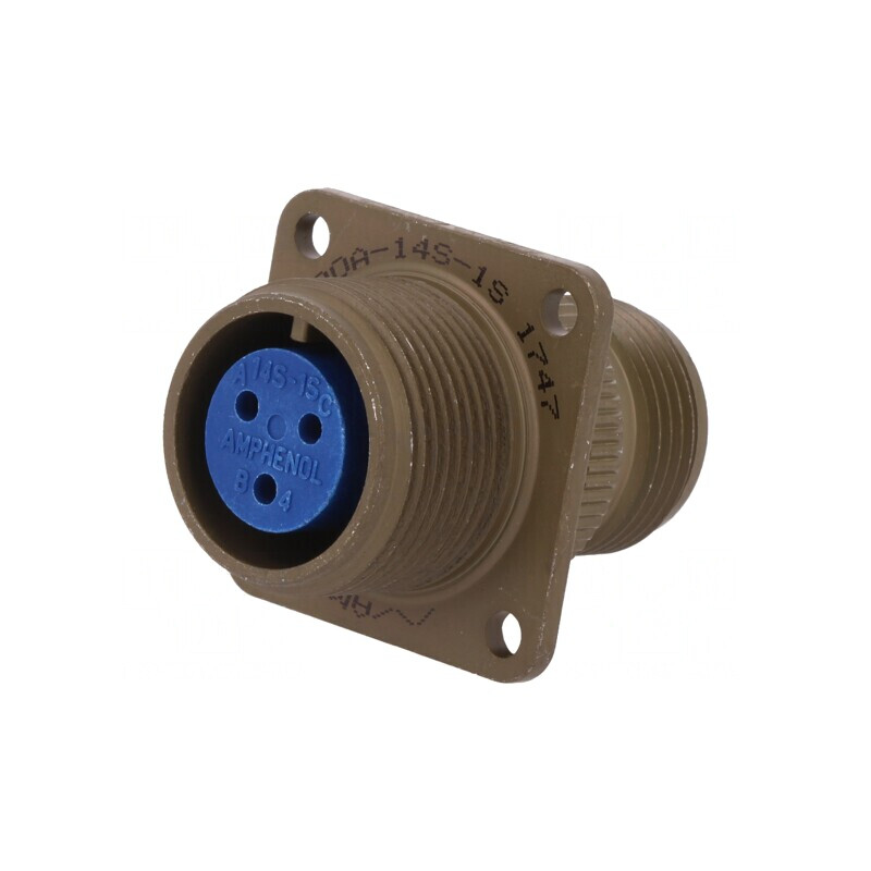 Conector Circular din Aluminiu 14S 97-3100A-14S-1S | Electronic-mag.ro | Componente Electronice
