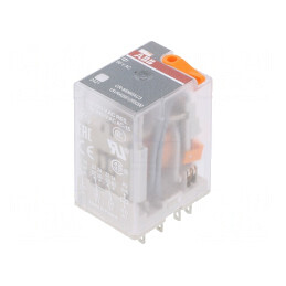 Releu Electromagnetic 3PDT 60VAC 10A | Electronic-mag.ro | Componente Electronice